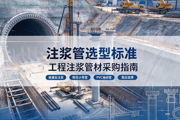 太平注浆管选型标准